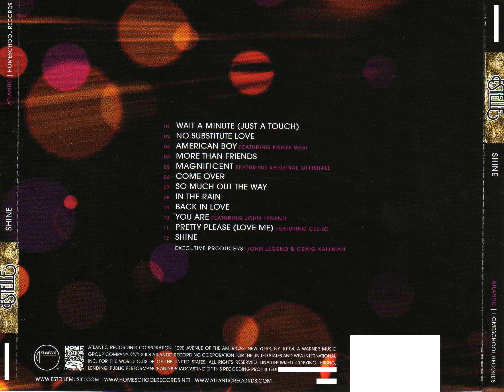 Estelle  Shine : Back